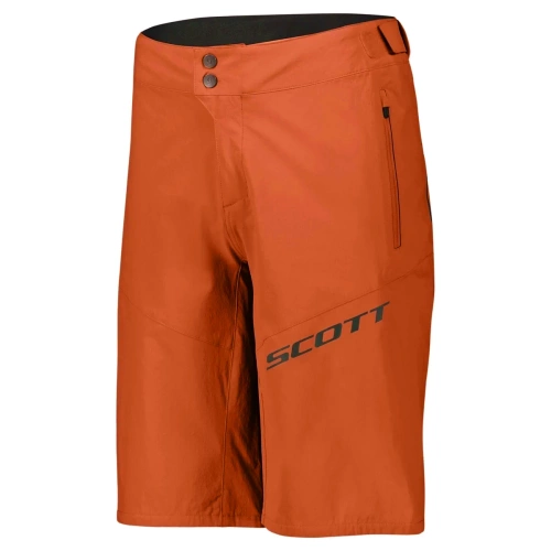SCOTT Endurance LS/FIT w/pad Men's Shorts | spodenki rowerowe | MTB / ENDURO / GRAVEL | flash orange