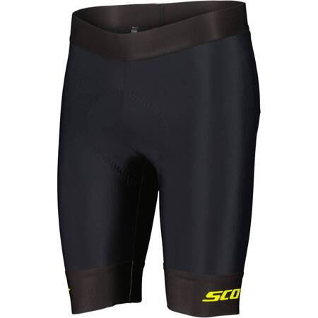 SCOTT RC Pro +++ Men's Short | black / sulphur yellow