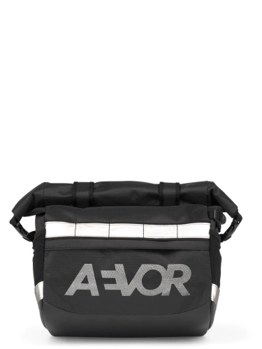 AEVOR Triple Bike Bag PROOF Black 15-24l | torba rowerowa na kierownicę / bagażnik | LAPTOP 13" | WATERPROOF 13K
