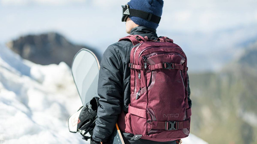 NITRO Slash 25 PRO 2026 | snowboard / splitboard backpack | raven