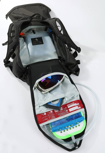 NITRO Splitpack 30 Snow Backpack 2026 | plecak splitboardowy / snowboardowy / narciarski | 22-30l / 920g! z usztywniaczem i mocowaniem na kask | kompatybilny z bukłakiem i protektorem KOROYD | phantom