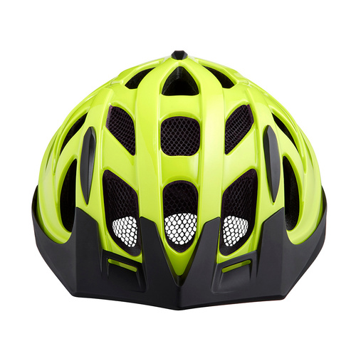 LAZER J1 + insectNET + LED | kask rowerowy | flash yellow