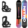ZESTAW: NITRO Prime Chroma CAM-OUT 2026 + BATALEON E-stroyer BLACK | snowboard + wiązania