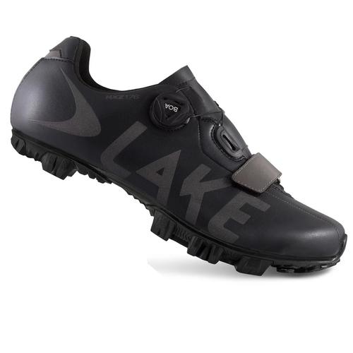 LAKE MXZ176 | buty rowerowe | BOA ® | CLARINO ® | MTB | SPD | black / gray