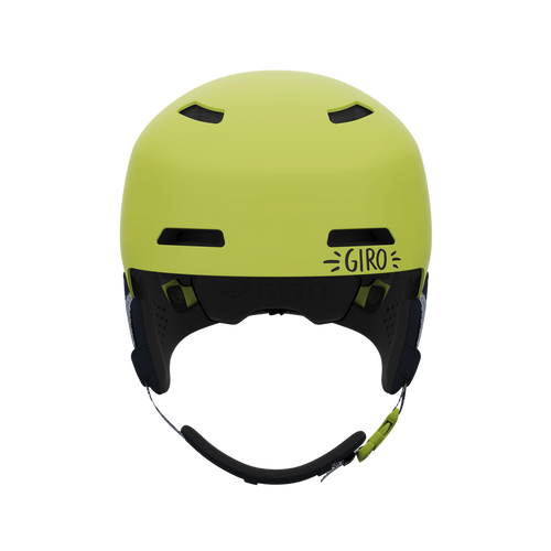 GIRO CrÜe MIPS CP COMBO PACK | kask dziecięcy + gogle narciarskie / snowboardowe | matowy NAMUK / słoneczna limonka