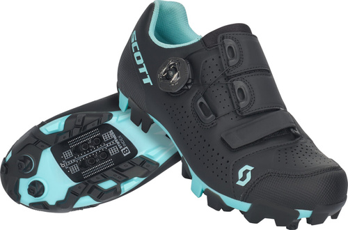 SCOTT MTB Team BOA ® Women's | bike shoes | black / light blue