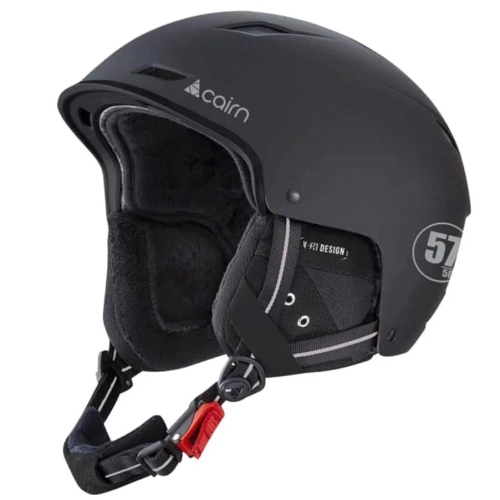 CAIRN Loc-perf | ski / snowboard helmet | mat black / grey