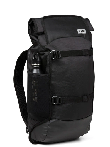 AEVOR Trip Pack PROOF Black 26-33l | bike / city / trip bikepack | WATERPROOF 13K | LAPTOP 15" | 800g
