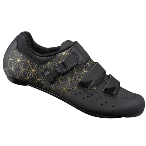 SHIMANO RP3 | road cycling shoes | black / gold