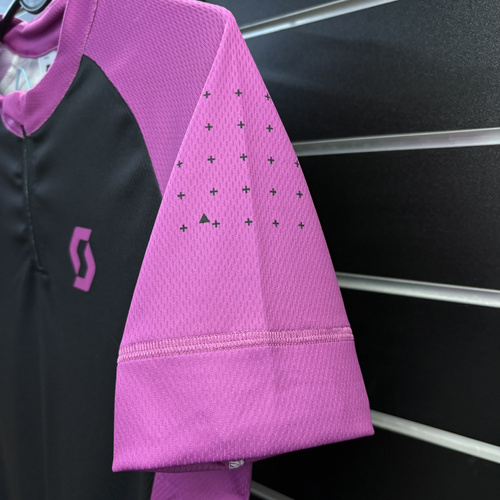 SCOTT Endurance 20 s/sl Women's Jersey | damska koszulka rowerowa | black / liquid purple