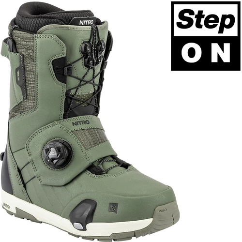 NITRO Profile Step On  TLS 2026 | buty snowboardowe / termoformowalne | HEAT Moldable | BOA ® | The Ultimate Blend of Fit & Convenience | shadow