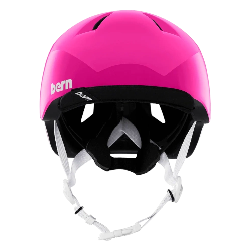 BERN Tigre | dziecięcy kask rowerowy | ZIP MOLD+ ® | gloss pink