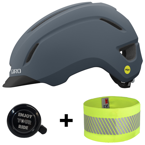 GIRO Caden II MIPS ® | bike helmet | GRAVEL / E-BIKE / URBAN / CITY | FREE: bell & band | matte portaro grey