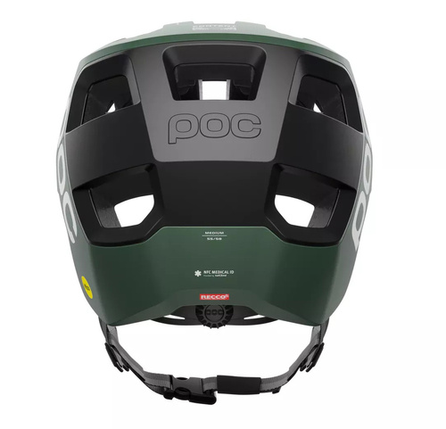 POC Kortal Race MIPS | bike helmet | RECCO | MTB / ENDURO | epidote green / uranium black metallic / matt