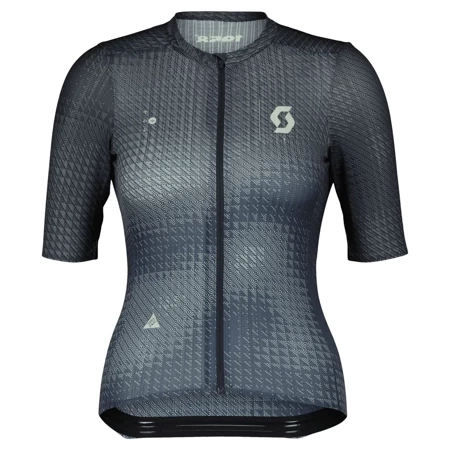 SCOTT Ultd. SL Short-Sleeve Women's Jersey | damska koszulka rowerowa | dark blue / fresh green