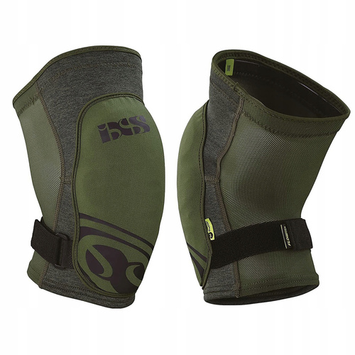IXS Flow EVO+ Knee Guards | ENDURO / MTB / E-BIKE | X-MATTER | KEVLAR | olive