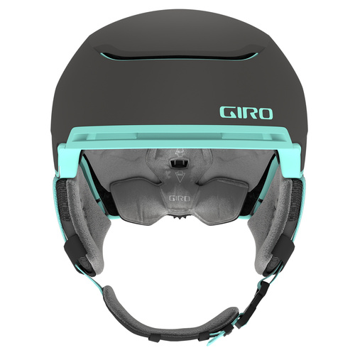GIRO Terra MIPS ® | women's ski / snowboard helmet | metallic coal / cool breeze