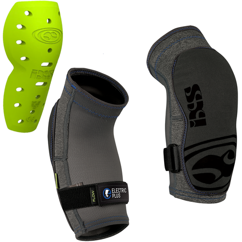 IXS Flow EVO+ Elbow Guards | ochraniacze łokci | ENDURO / MTB / E-BIKE | X-MATTER | KEVLAR | grey