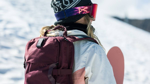 NITRO Rover 14 2026 | plecak snowboard / splitboard / rower | 760g! | z usztywniaczem i mocowaniem na kask | kompatybilny z bukłakiem i protektorem KOROYD | arctic