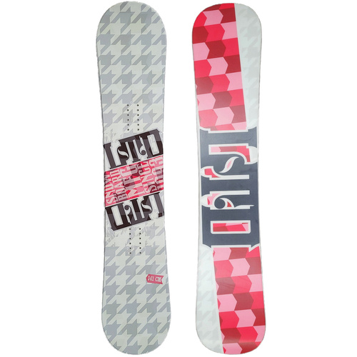 LTD MFG | mellow CAMBER snowboard | white | 141cm