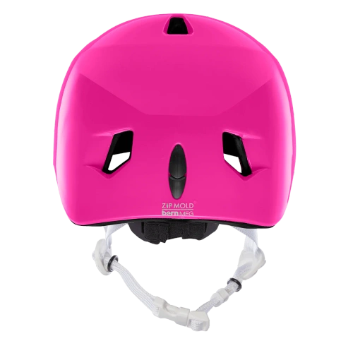 BERN Tigre | dziecięcy kask rowerowy | ZIP MOLD+ ® | gloss pink