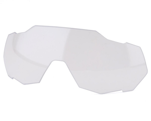 100% SpeedTrap Soft Tact Banana Glasses | BLACK MIRROR lens LT 12% + CLEAR lens LT 93% | 2 LENSES