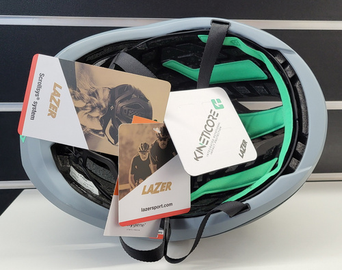 LAZER Vento KINETICORE ® | kask rowerowy szosowy | matte blue grey | OUTLET