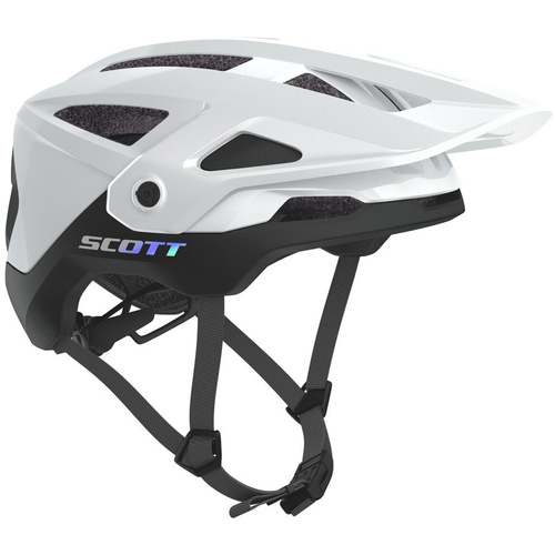 SCOTT Stego Plus MIPS ® | bike helmet | MTB / ENDURO | white glossy / black