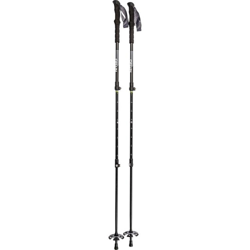 NITRO Telescopic Poles CARBON | 65-140cm | 500g! | black / grey