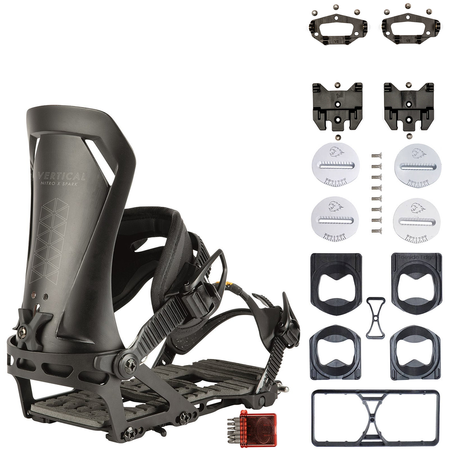 SET 2026: NITRO Vertical ST & pucks x SPARK R&D | splitboard bindings & pucks | ST TECH / SMOOTH TOURING | Tesla T1 | VIBRAM ®