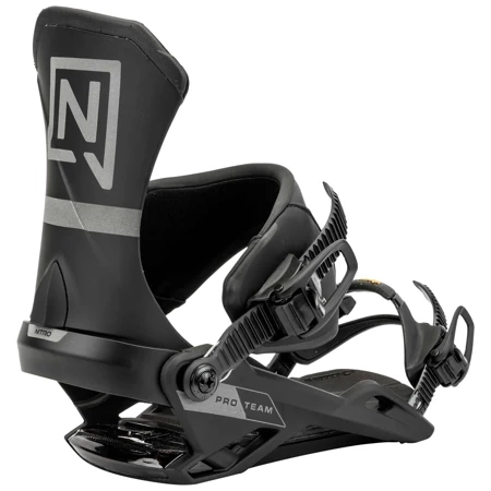 NITRO Team PRO 2026 | wiązania snowboardowe | VIBRAM ® | ultra black | Level Up to Pro Performance
