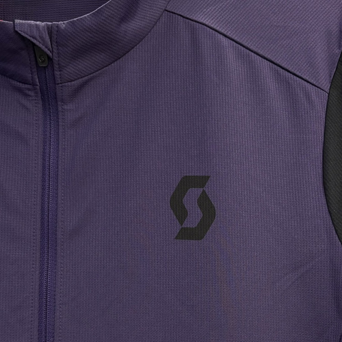 SCOTT Shirt M's Gravel 10 SS | cycling jersey | cyber purple / black