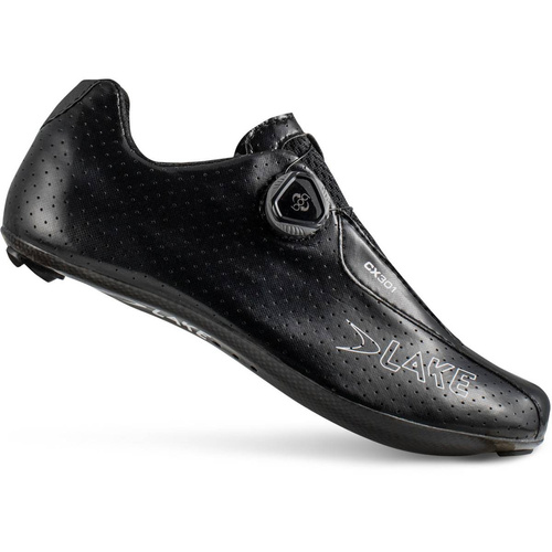 LAKE CX301 | road cycling shoes | 186g! | CARBON | BOA ® | CLARINO ® | black