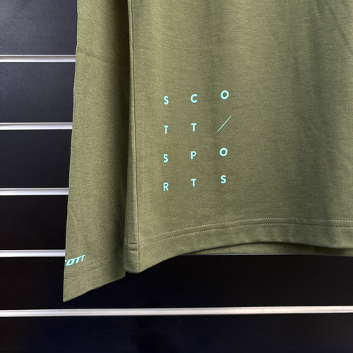 SCOTT Defined DRI Womens' Tee l/s | damska koszulka sportowo-turystyczna z długim rękawem | hay green