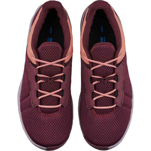 SHIMANO EX3W | damskie buty rowerowe | MTB | SPD | wine red