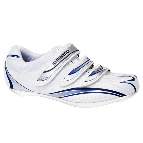 SHIMANO SH-R077WB | road cycling shoes | white / blue