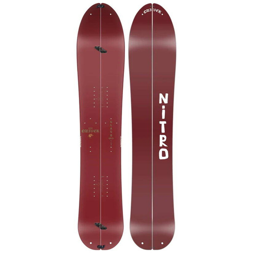 NITRO Slash 3D 162cm 2025 + Vertical by KOHLA | splitboard + foki | EXPERIENCE SPLITSURFING IN 3D!