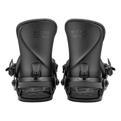 NITRO Cosmic 2025 | women's snowboard bindings | ULTRA BLACK
