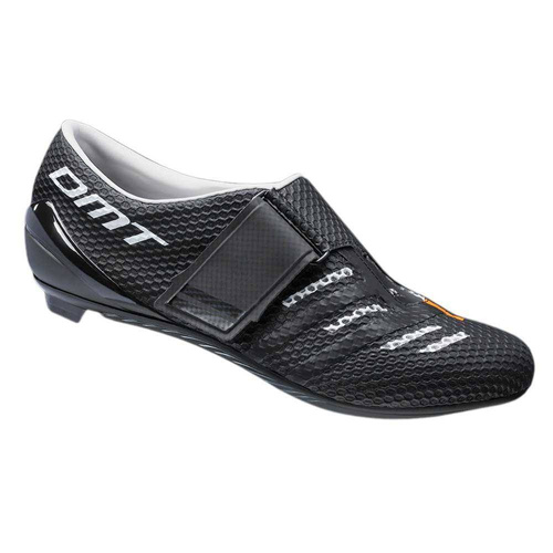 DMT DT1 | buty rowerowe triathlonowe szosowe | 215g | black / white / orange