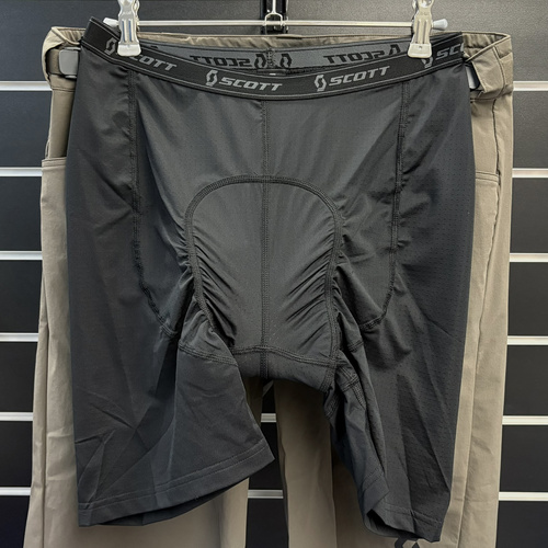 SCOTT Shorts M's Trail Flow w/pad | szorty / spodenki rowerowe | + wewnętrzne spodenki z wkładką | MTB / ENDURO | shadow brown