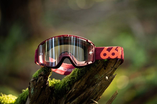 SIXSIXONE 661 Radia | gogle rowerowe / na rower | DAZZLE red