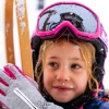 CAIRN Funk OTG SPX3 | juniorskie / dziecięce gogle narty / snowboard | All Weather | Lens Cat.3 | mat powder pink
