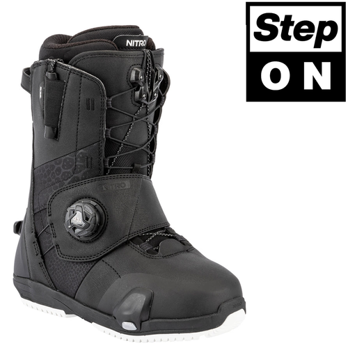 NITRO Monarch Step On ® TLS 2026 | women's snowboard boots | HEAT Moldable | BOA ® | Classy All-Mountain Convenience