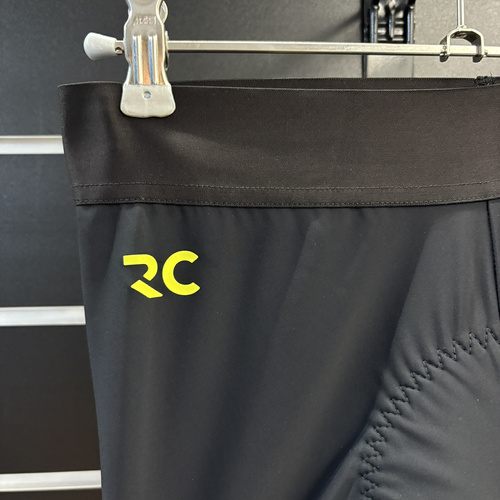 SCOTT RC Pro +++ Men's Short | Spodenki rowerowe z wkładką | black / sulphur yellow