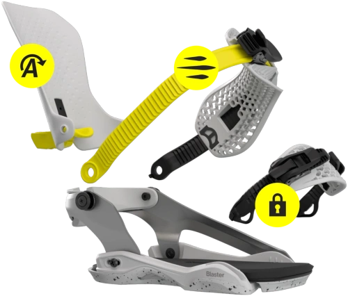 DAMSKI ZESTAW 2026: NITRO Nova + BATALEON Blaster AW FASE ® | snowboard + wiązania