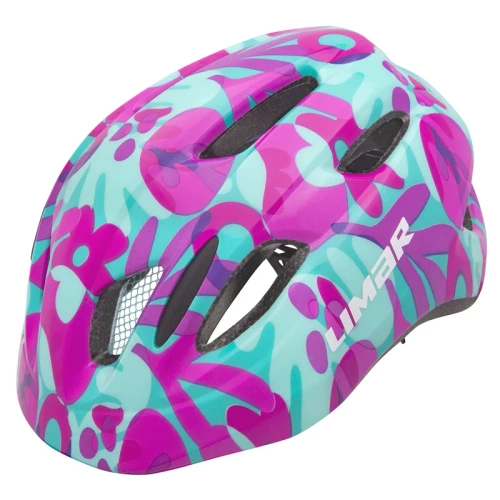 LIMAR Kid PRO | dziecięcy kask rowerowy | turquoise foliage