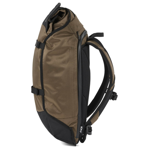 AEVOR Trip Pack PROOF OLIVE / GOLD 26-33l | bike / city / trip bikepack | WATERPROOF 13K | LAPTOP 15" | 800g