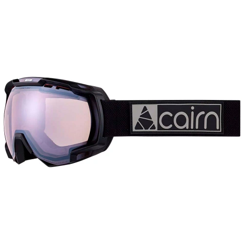 CAIRN Mercury Evolight NXT mat black / silver  | ski / snowboard goggle | All Weather | PHOTOCHROMIC Cat. 1-3