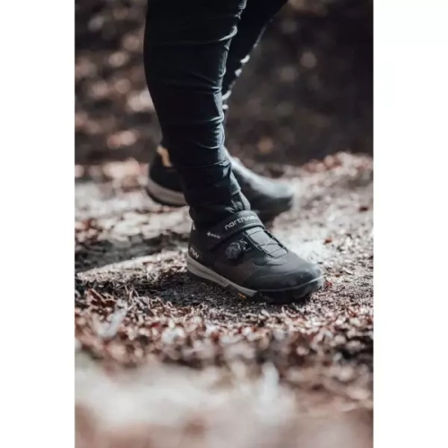 NORTHWAVE Kingrock PLUS MID GTX | bike shoes | MTB / ENDURO | SPD | VIBRAM ® | GORE-TEX ™ | black / sand