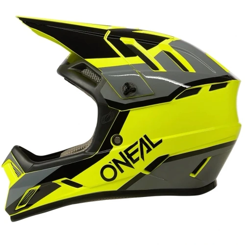 O'NEAL Backflip | kask rowerowy | ABS | MTB / ENDURO / DH | FULLFACE / FF | strike black / neon yellow